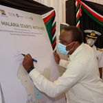 Malaria pledge Uhuru
