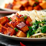 Fried tofu