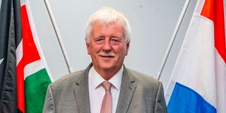 The Netherlands ambassador to Kenya, Maarten Brouwer