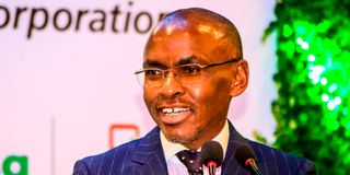 Safaricom CEO Peter Ndegwa