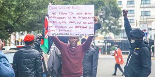 Youth protest