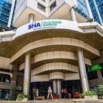 The Social Health Authority building in Nairobi. 